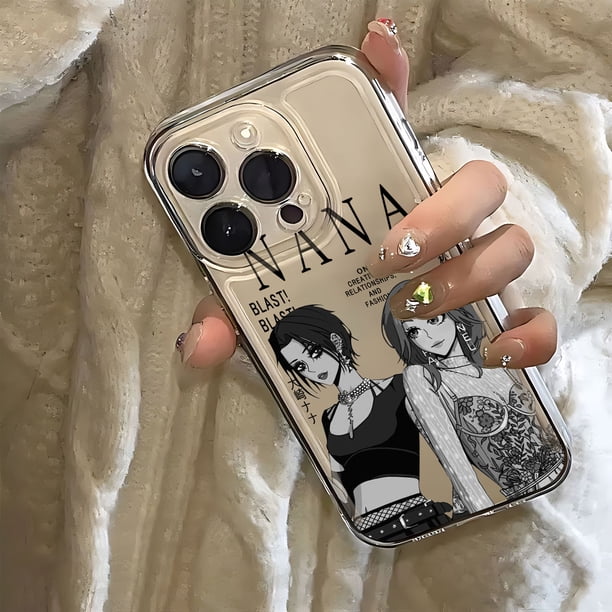 Anime Nana Osaki Line Phone Case For iPhone 16 15 14 13 12 11 Mini