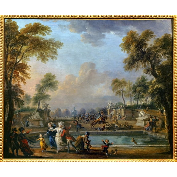 1227 Jean Baptiste Lallemand (1710-1803) French School Canvas Art - (36 x 24)