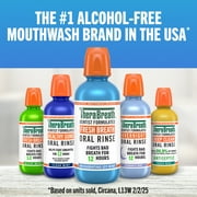 TheraBreath Mouthwash, TSA Compliant Travel Size, Icy Mint Flavor, Alcohol Free, 3 fl oz