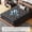 Black, variant on ENSHUI 12-inch Gel Memory Foam Twin Mattress - Cooling Sleep & Pressure Relief, Medium-Firm with Motion Isolation for Blissful Rest