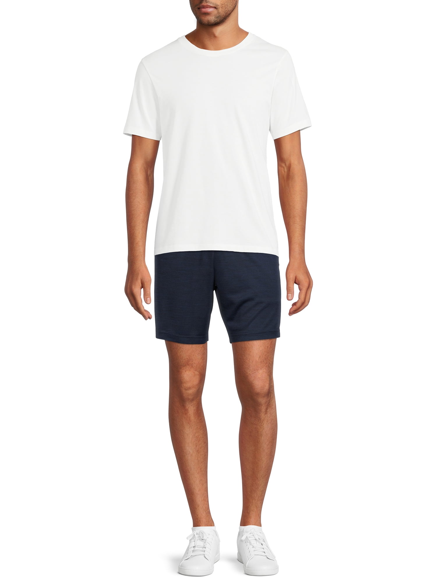 Jockey Essentials Men's 7" Active Space Dye Shorts with Side Pockets