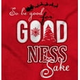 thumbnail image 2 of Christmas Be Good For Goodness Sake Men's Graphic T Shirt Tees Brisco Brands L, 2 of 6