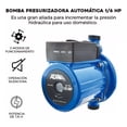 thumbnail image 2 of Bomba Presurizadora Automática 1/6 Hp 140 W Adir 1503 127V, 2 of 4