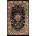 thumbnail image 6 of SAFAVIEH Lyndhurst Gabriella Traditional Bordered Runner Rug, Black/Ivory, 2'3" x 6', 6 of 11