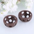 thumbnail image 2 of Miangastore 2 Pcs Creative Hemisphere Fish Shrimp Ceramic Porous House Breeding Nest for Underwater Fish Tank, 2 of 8