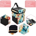 thumbnail image 2 of Kangaroo Foldable Car Trash Bin with Lid, Leak-Proof, Hanging Storage Bag - Car Garbage Can and Trash Can, 2 of 6