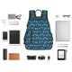 thumbnail image 4 of Fotbe Cute Shark Mochila Ligera para Hombres y Mujeres - Duradera y Resistente al Agua, Ideal para Escuela, Trabajo, Viajes y Uso Diario, 4 of 7