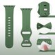 thumbnail image 4 of Tighesen Bandas Deportivas Compatibles Con Apple Watch Band Ultra 2/Ultra Se Series 9/8/7/6/5/4/3/2/1 38 Mm 40 Mm 41 Mm 42 Mm 44 Mm 45 Mm 49 Mm S/M M/L Para Mujeres/Hombres Correa De Silicona Para Iwa, 4 of 5