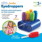 Learning Resources Jumbo Eyedroppers Set Sensory Water Table Toys, Ages 3+