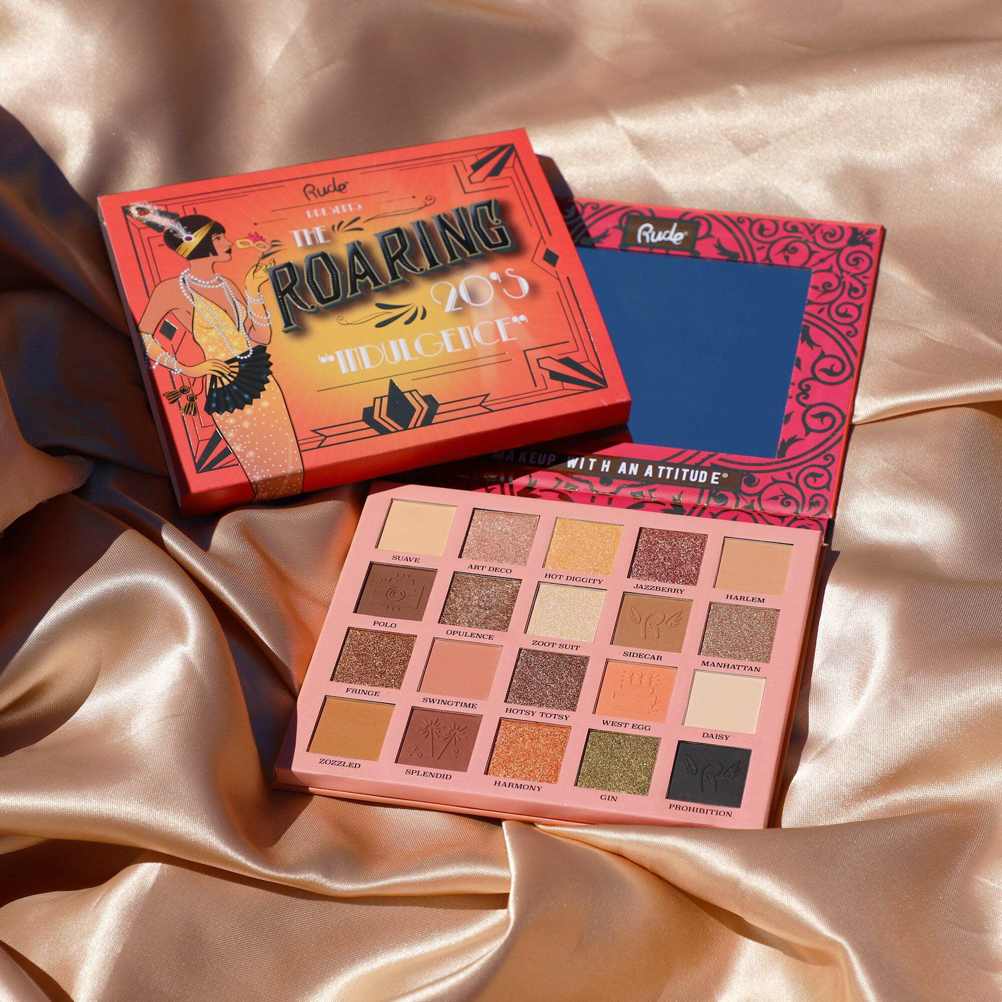 RUDE COSMETICS The Roaring 20's Eyeshadow Palette - Indulgence