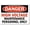 Warning Sign 3, variant on OSHA Danger Sign Construction Zone Glasses Required - 8"x12" Metal Sign, Warning for Wall Fence, Construction Site, Eye Protection