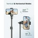 thumbnail image 5 of SENSYNE 62 Phone Tripod & Selfie Stick, Extendable Cell Phone Tripod Stand with Wireless Remote and Phone Holder, Compatible with iPhone Android Phone, Camera, 5 of 5