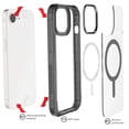 thumbnail image 3 of Funda Case GHOSTEK Covert Mag para iPhone 16e Humo Matte, 3 of 6
