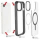 thumbnail image 3 of Funda Case GHOSTEK Covert Mag para iPhone 16e Humo Matte, 3 of 6