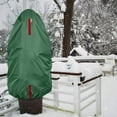 thumbnail image 5 of Hold N' Storage Upright Christmas Tree Storage Bag for Topiary and Holiday Tree up to 3 ft Tall - Green, 5 of 8