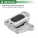 thumbnail image 4 of Soporte de motor Unique Bargains, montaje de motor, para Jeep Renegade 2.4L 2015-2020, No.68363756AA, tono plateado, 4 of 6