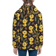 thumbnail image 4 of Hoodies for Teen Girls Boys - Ducks Warm Boys' Fashion Zip Up Hoodies & Sweatshirts, Boys Girls Kids Clothes Size 7-8 Youth Pullover with Kangaroo Pocket, 4 of 5