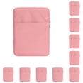 thumbnail image 1 of Matsuzay Bolsas Protectoras para Kindles Fácil De Transportar Cierre De Cremallera Bolsillo Exterior Bolsa para Libros Electrónicos rosa 6 pulgadas 10Conjunto, 1 of 6