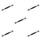 thumbnail image 2 of Ounissouiy Watermelon Scoop Stainless Steel Digger Double Melon Ice Baller Handle Kitchen Scooper Spoon Plastic Cream Digging End Type2 NO2, 2 of 6