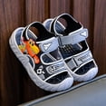 thumbnail image 6 of Dakaela 2-11Y Baby Boys Girls Sports Sandals Lightweight Non Slip Summer Beach Water Shoes Toddler First Walking Shoe with Double Straps Black, 6 of 9