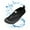 Black, variant on SLM Men's Water Shoes Toe Slide Aqua Socks Slip-On for Swim Beach Quick Dry