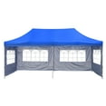 thumbnail image 4 of Zenova  Heavy-duty 10' x 20' Pop up Canopy Gazebo Tent BLUE, 4 of 5