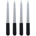 thumbnail image 4 of Durable Nail Polishing File with Silicone Handle for Professional Use 4pcs Stainless Steel Buffers, 4 of 4