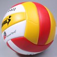 thumbnail image 2 of 1 Pce Ballon de Volleyball Standard en PU pour Jeux d'Entraînement Extérieurs (Rouge), 2 of 8