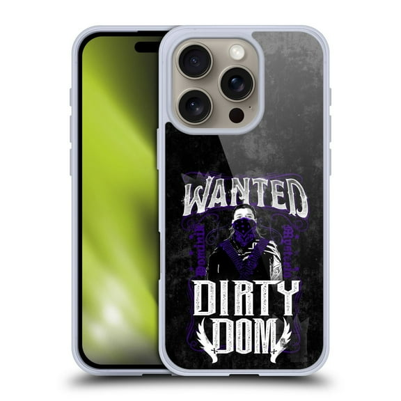 Head Case Designs WWE Dominik Mysterio Dirty Dom Soft Gel Case for Apple iPhone 16 Pro
