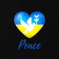 thumbnail image 3 of CafePress - Ukraine Flag Peace Dove T Shirt - Dark T-Shirt Kids XS-XL, 3 of 4