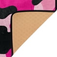 thumbnail image 4 of Pink and Black Camouflage Area Rugs Soft Non-Slip Floor Mats Large Nursery Carpets Doormat for Living Room Bedroom Hotel Decor 63"x48", 4 of 7