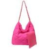 thumbnail image 1 of Bolso bandolera para mujer Bolso de mano informal de moda para viajes de oficina (rojo rosa), 1 of 9