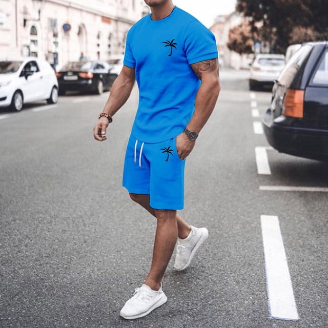 Product Classification Men’s Suits Modern Summer Tracksuit Set for Casual Everyday Outdoors by Platform Competitors