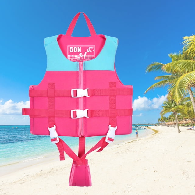 Traje de flotabilidad para niños Chaleco salvavidas ajustable Transpirabilidad para deportes acuáticos al aire libre