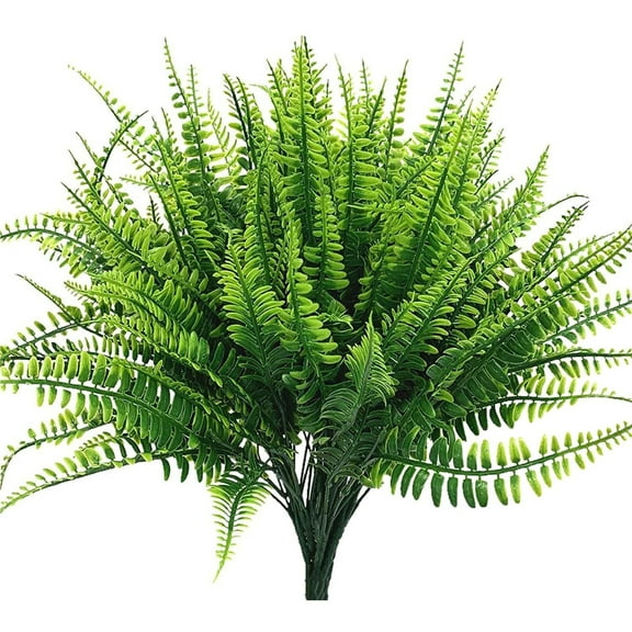 Jierger 4PCS Heptacodium Leaf Pteridophyte Indoor and Outdoor Fern Flowers for Wedding Centerpieces Halloween Thanksgiving Christmas Party Garden Porch Patio Yard Decoration