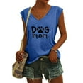 thumbnail image 2 of Birdeem Mode Décontractée pour Femmes Chemises Imprimées Manches Courtes Tee-Shirt Ample Grande Taille Blouse Col en V, 2 of 6