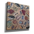 thumbnail image 2 of Epic Graffiti 'Sea Shells- Square' by Carissa Luminess, Canvas Wall Art, 18"x18", 2 of 2