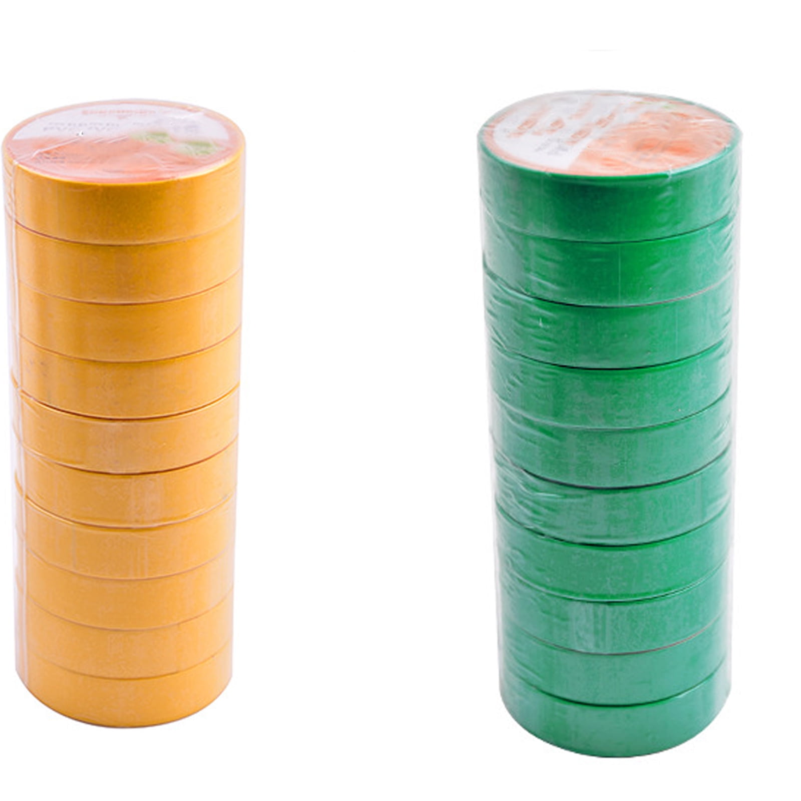 10 Roll Strong Adhesive Industrial Wiring Harness Tape Easy to Tear PVC Waterproof Electrical Tape for Quick Repairs