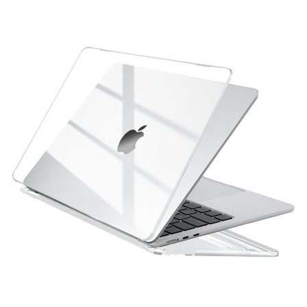 Case Compatible with MacBook Air 15 inch M4 2025 2024 2023 Release A3241 M3 A3114 M2 A2941 Liquid Retina Display, Plastic Hard Shell Case   Keyboard Cover   Screen Protector, Crystal Clear