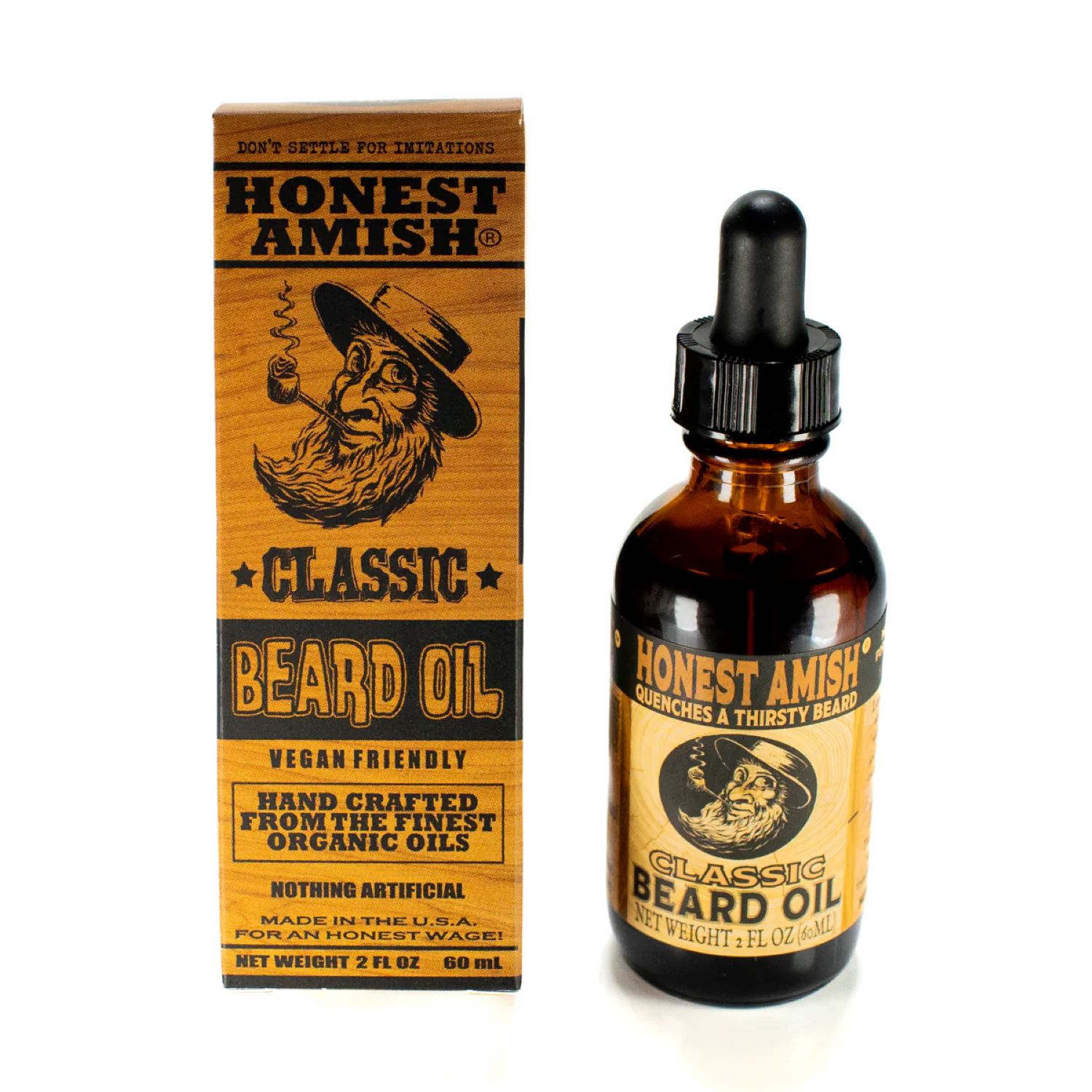 Honest Amish - Classic Beard Oil - 2 Ounce - image 4 of 6