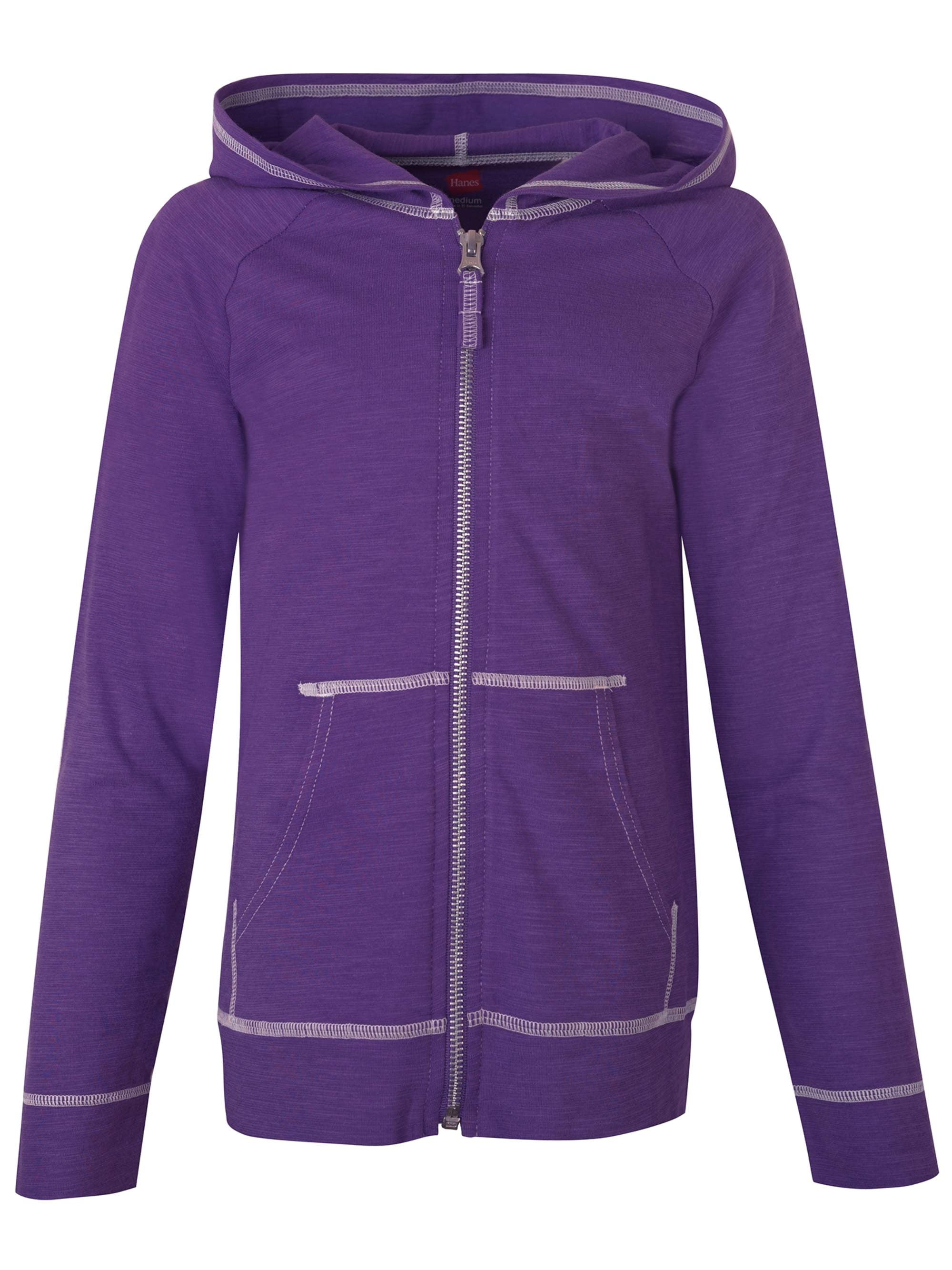 hanes slub jersey hoodie