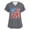 #01 Gray, variant on America 250 Scrub Tops for Women Usa Flag Print 1776-2026 Short Sleeve Nursing Uniforms V Neck Moisture Wicking Classic Fit Daily Wear Shirts with Pockets, #01 Royal Blue, 5XL