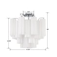 thumbnail image 2 of Crystorama Lighting - Addis - 4 Light Flush Mount In Geometric Style-13.75, 2 of 9