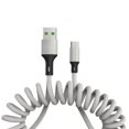 thumbnail image 2 of Câble de Charge Rapide Micro USB Type-C Extension à Ressort 5A, 2 of 8