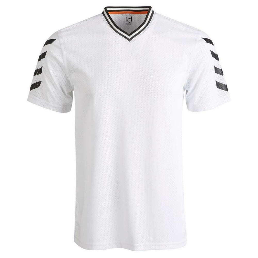 Ideology Activewear Tops Mens Activewear Short Sleeve Top VNeck Mesh