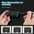 thumbnail image 4 of M2 SSD Case M.2 NVMe SATA SSD Enclosure USB 3.1 Type C Gen2 10Gbps Tool Free M.2 NVMe NGFF Solid State Drive Box Black, 4 of 5