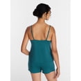 thumbnail image 4 of Joyspun Women’s Dreamy Soft Collection Lace Trim Knit Cami and Shorts Set, Sizes XS-3X, 4 of 6