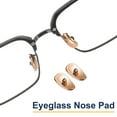 thumbnail image 5 of Eyeglass Nose Pad Thickness Anti-Slip Glasses Nose Grips for Plastic Frames Rose Gold, 5 of 7