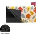 thumbnail image 4 of Coolnut Mailbox Covers Magnetic Oversize Vintage Autumn Leaves Seasonal Mail Wraps for Home Outdoor Decor, 25.4"x20.78", 4 of 5