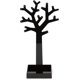 thumbnail image 2 of Porta joyas en forma de árbol, color negro, Dimensiones: 9,9 x 9,9 x H.30 cm No contiene acrílico, ramas para joyas, porta joyas, collares, portaequipajes, 2 of 4